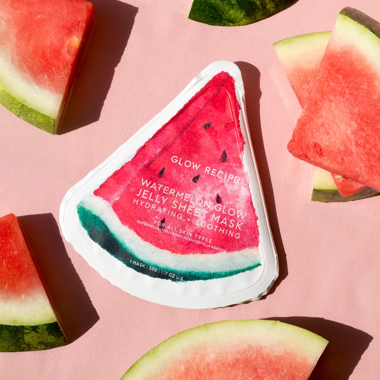 Glow Recipe- Watermelon Glow Hydrating & Soothing Jelly Sheet Mask