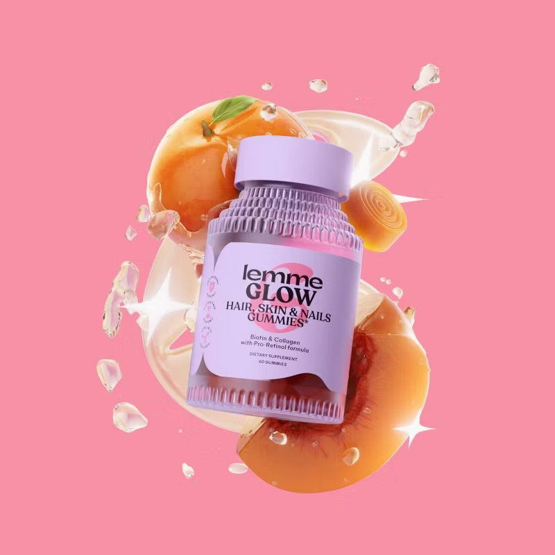 Lemme- Glow Collagen Hair Skin & Nails Gummies - 60ct *preorden*