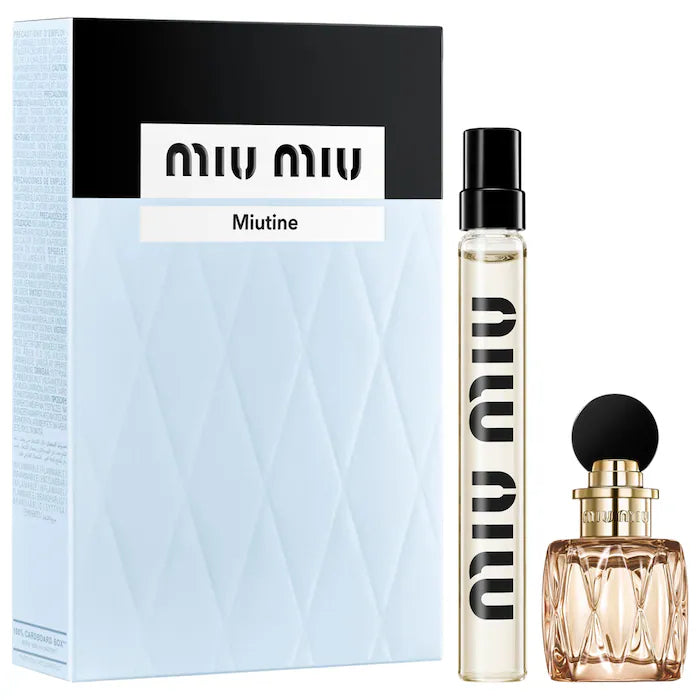 Miu Miu- Mini miutine Eau De Parfum Perfume Duo Gift Set