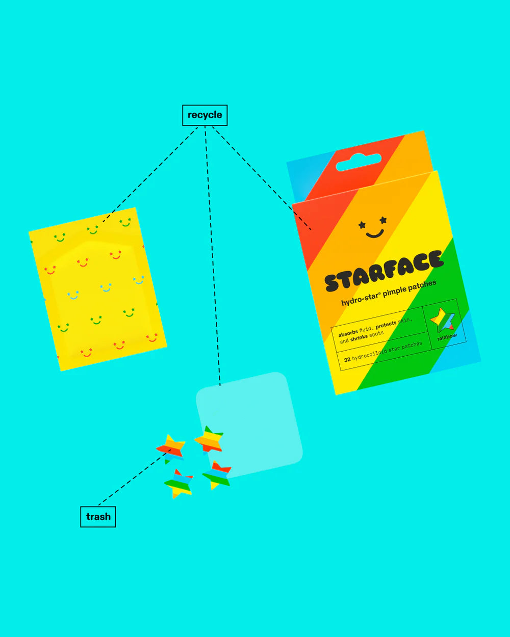 Starface Rainbow Stars Refill *PREORDEN*