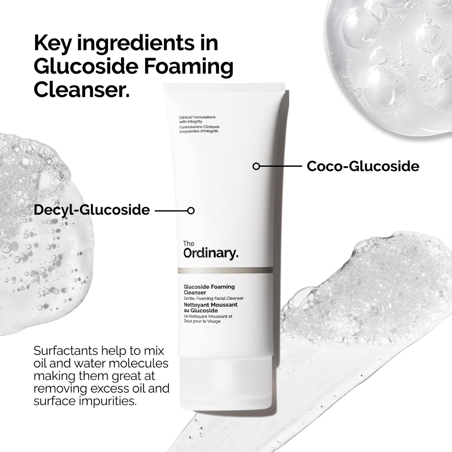 THE ORDINARY Glucoside Foaming Cleanser / limpiador espumoso gentil