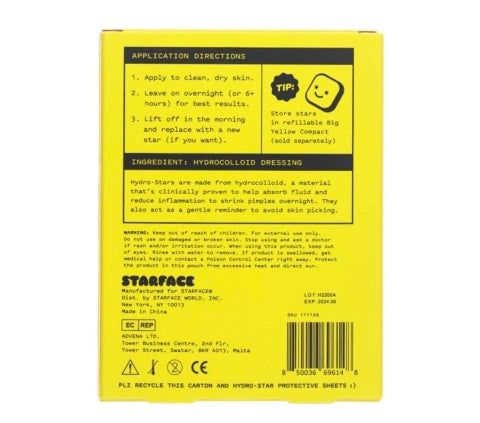 Starface Hydro-Star Pimple Patches Mini Pack 16