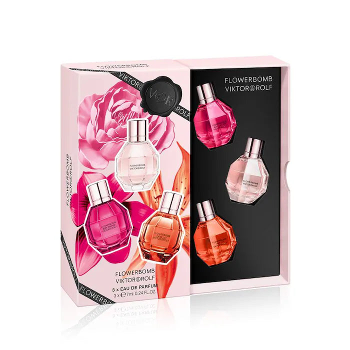 Viktor&Rolf- Mini Flowerbomb Perfume Trio Set *PREORDEN*