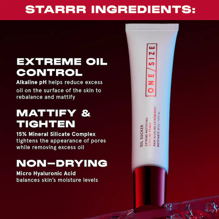 ONE/SIZE by Patrick Starrr - Oil Sucker Extreme Mattifying Alkaline Primer *preorden*