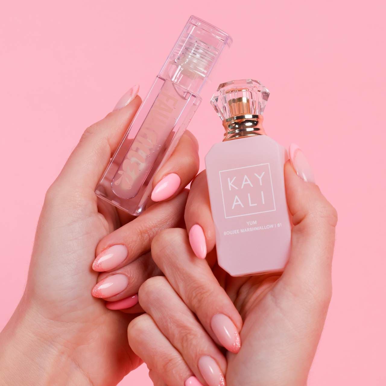 KAYALI - YUMMY KISS SET - Yum Marshmallow + Faux Filler Gloss Glassy *preorden*