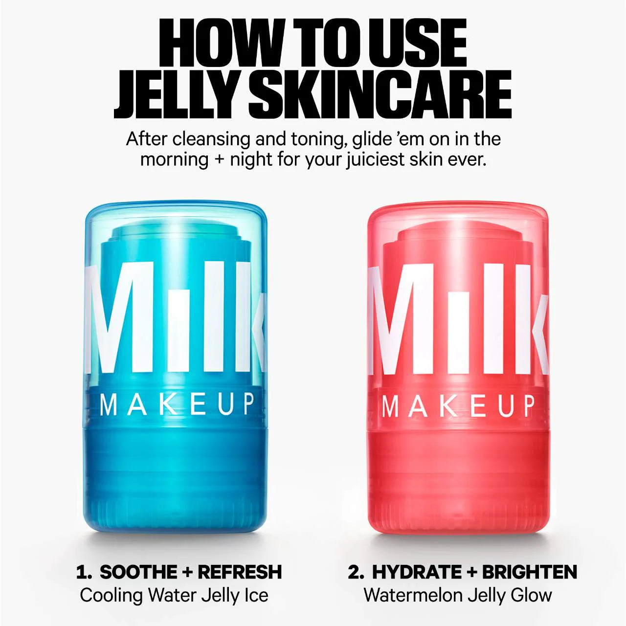 MILK MAKEUP - Cooling Water Jelly Ice Soothing Serum Stick with Niacinamide *preorden*
