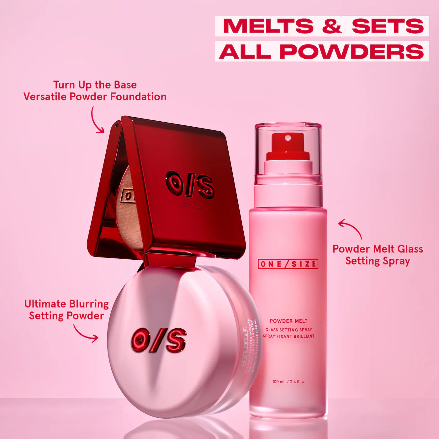 ONE/SIZE by Patrick Starrr Powder Melt Glass Setting Spray *PREORDEN*