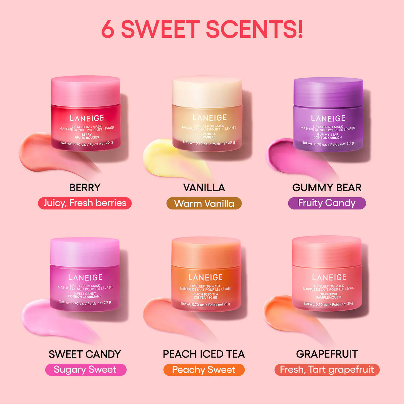 LANEIGE Lip Sleeping Mask Intense Hydration with Vitamin C EDICIÓN LIMITADA *Pre-Order*