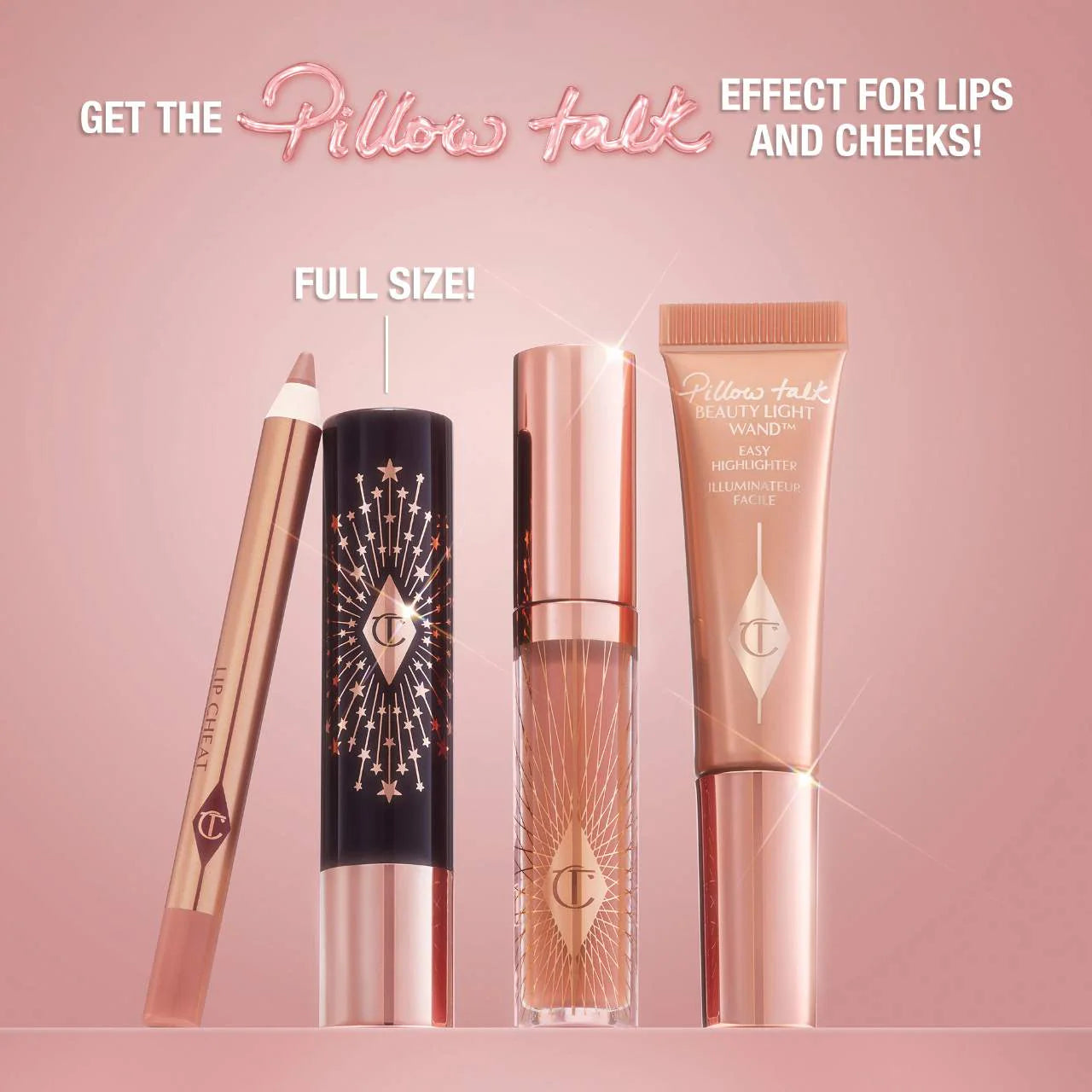 Charlotte Tilbury - Pillow Talk Iconic Lip and Cheek Secrets Set *preorden*