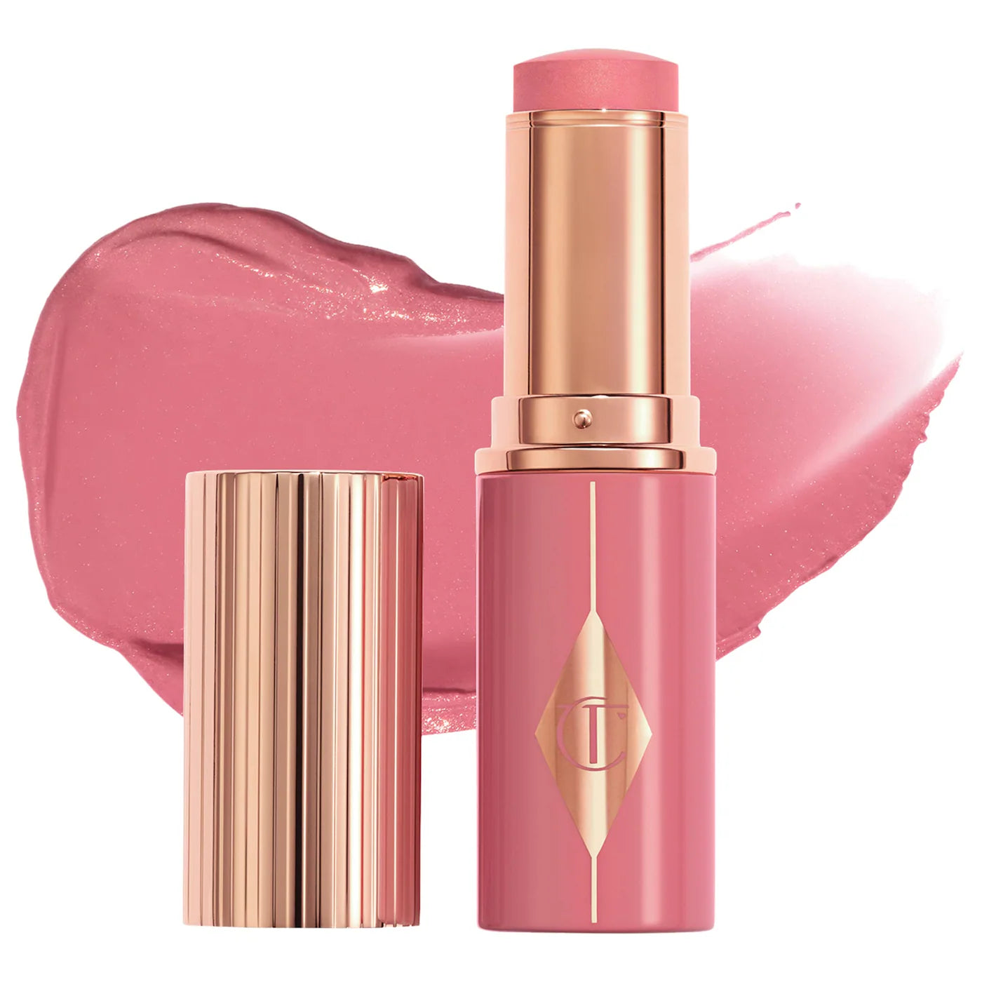 Charlotte Tilbury - Unreal Lip + Cheek Glow Blush Stick with Hyaluronic Acid *PREORDEN*