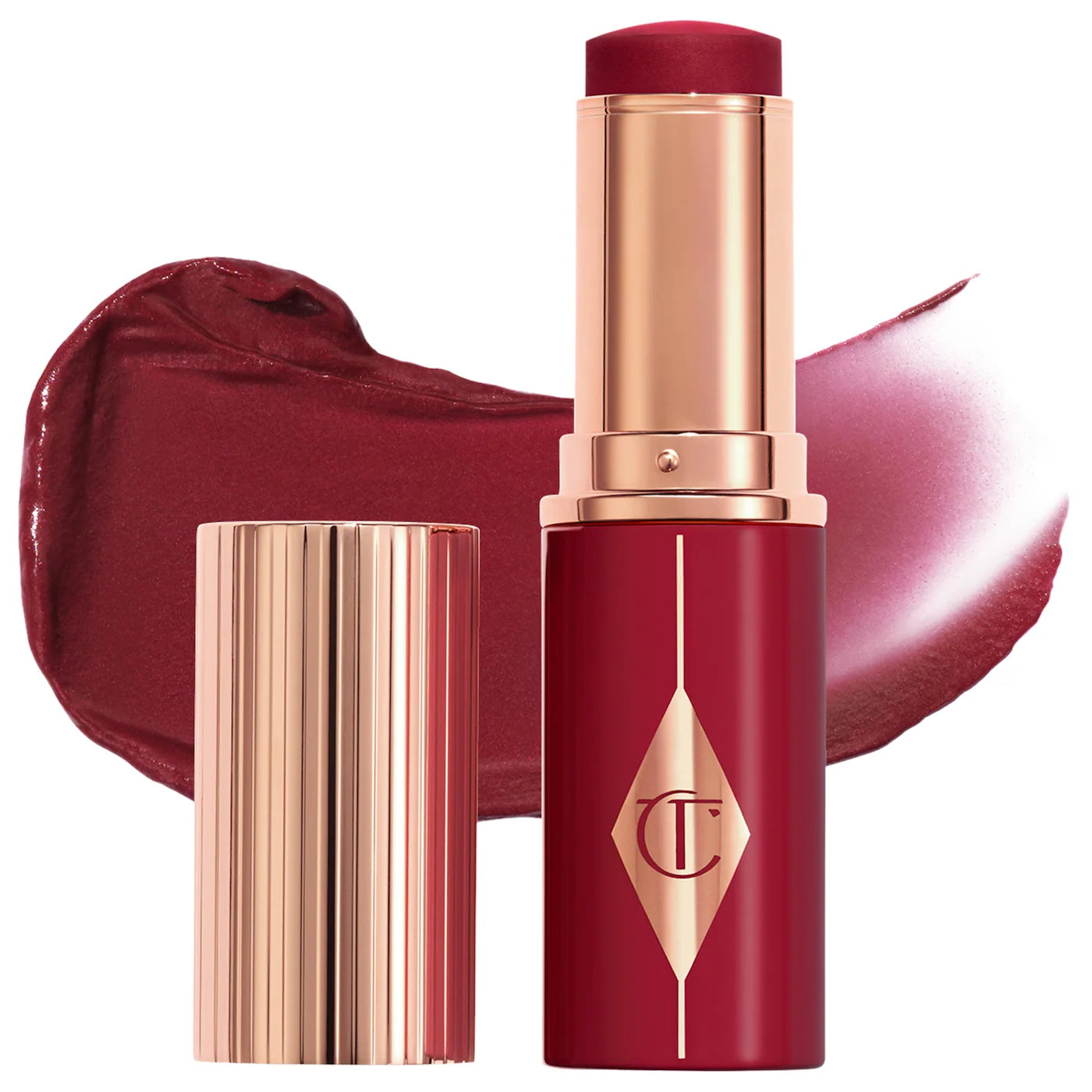 Charlotte Tilbury - Unreal Lip + Cheek Glow Blush Stick with Hyaluronic Acid *PREORDEN*