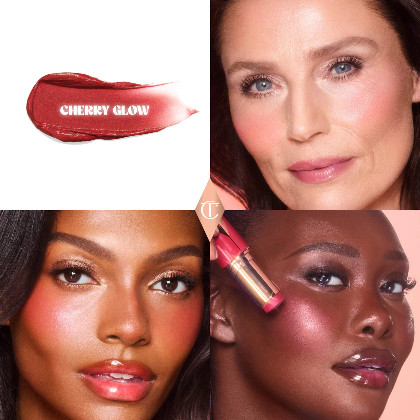 Charlotte Tilbury - Unreal Lip + Cheek Glow Blush Stick with Hyaluronic Acid *PREORDEN*
