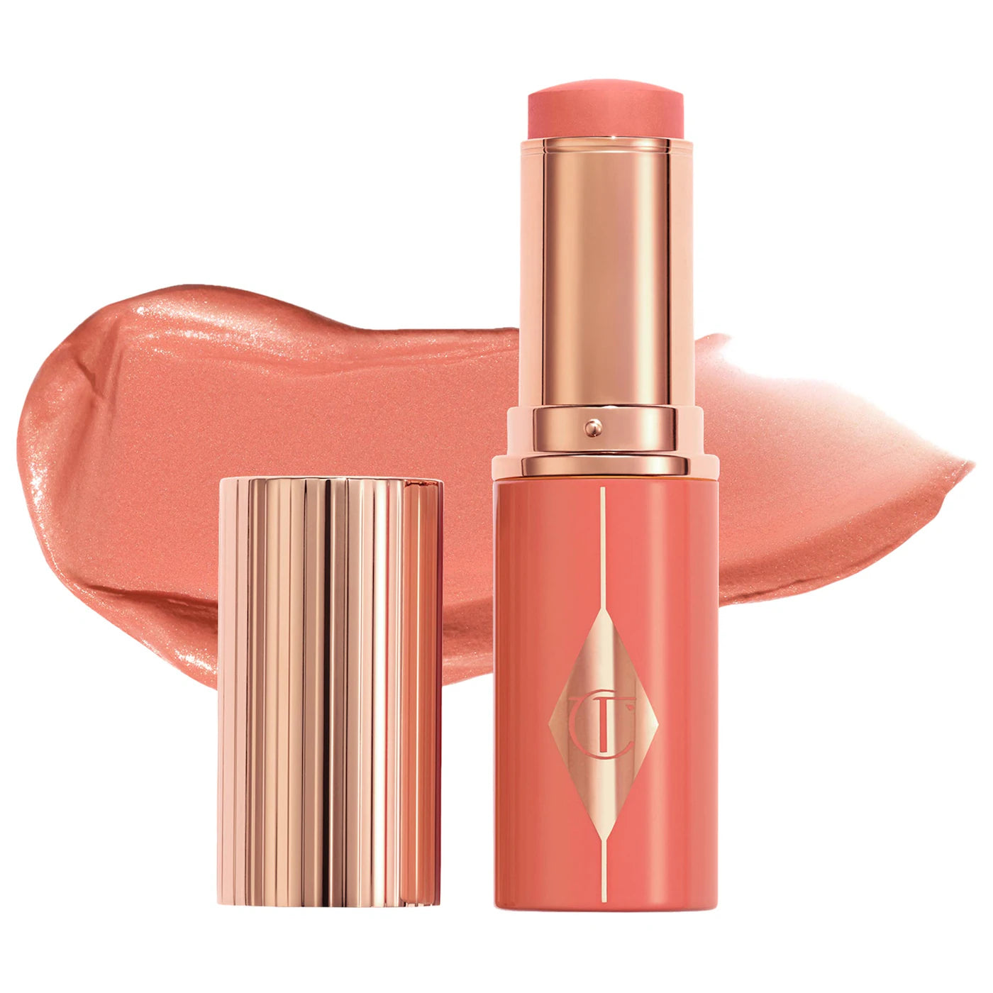 Charlotte Tilbury - Unreal Lip + Cheek Glow Blush Stick with Hyaluronic Acid *PREORDEN*
