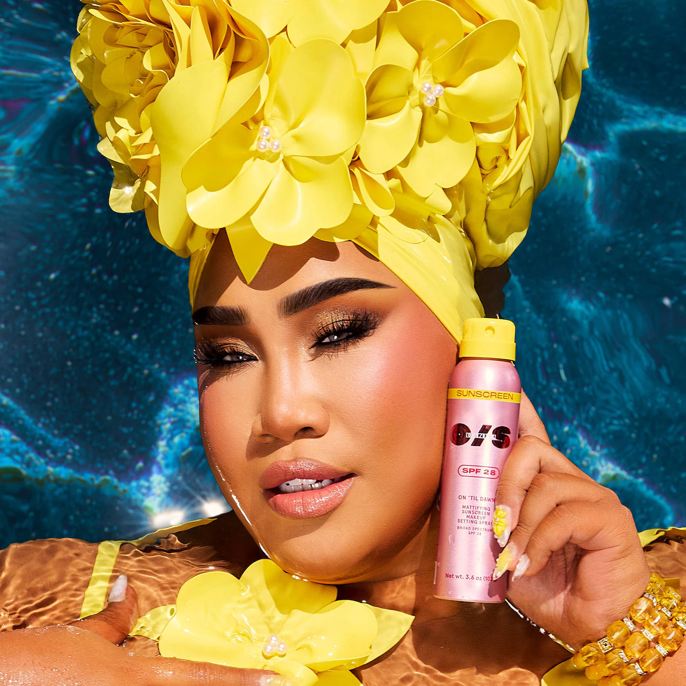 One Size by Patrick Starrr- On 'Til Dawn Mattifying Sunscreen Makeup Setting Spray SPF 28 *preorden*