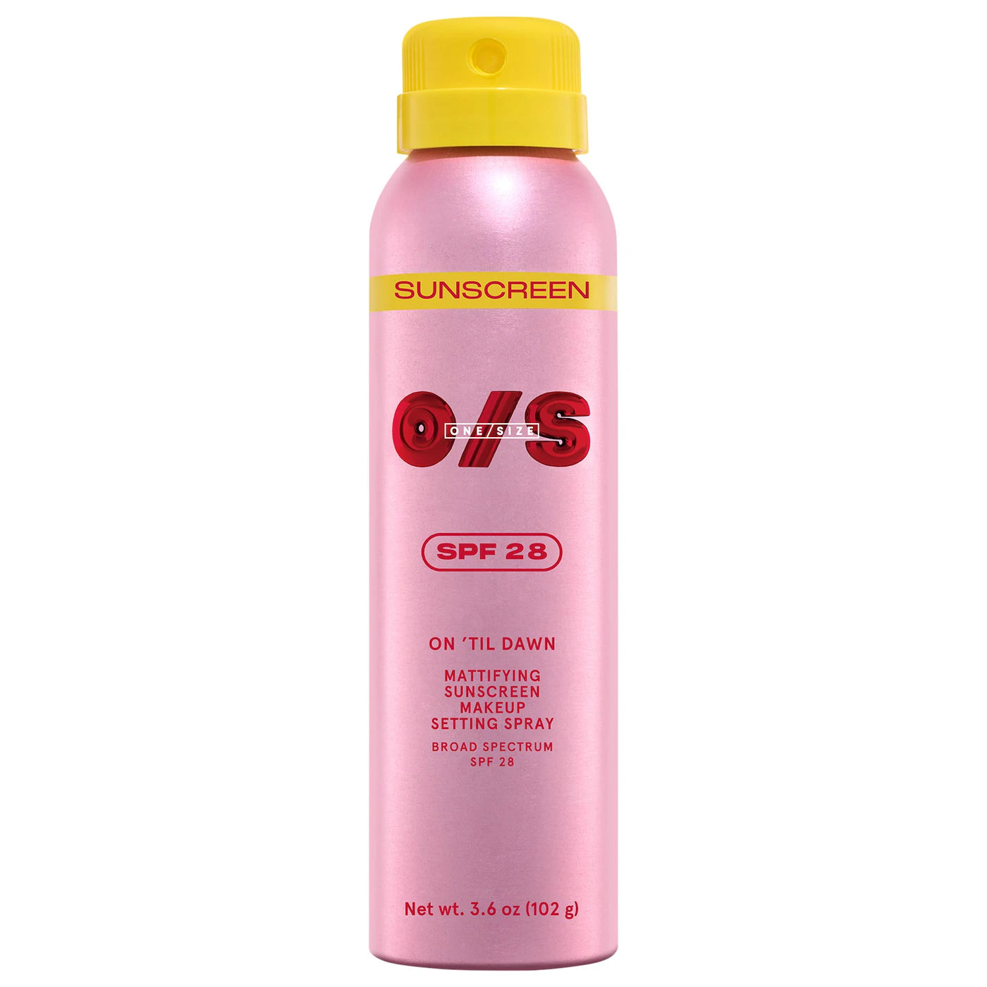 One Size by Patrick Starrr- On 'Til Dawn Mattifying Sunscreen Makeup Setting Spray SPF 28 *preorden*