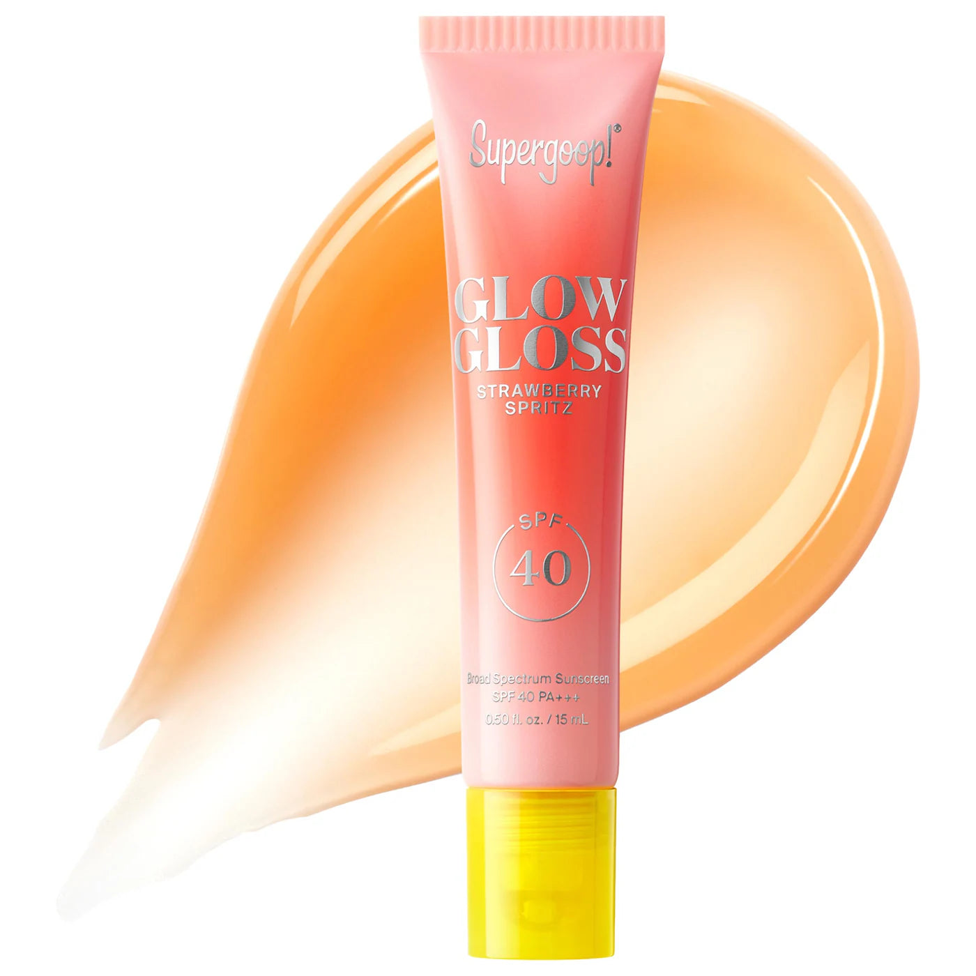 Supergoop! Glow Gloss SPF 40 Lip Balm with Peptides and Shea Butter *preorden*