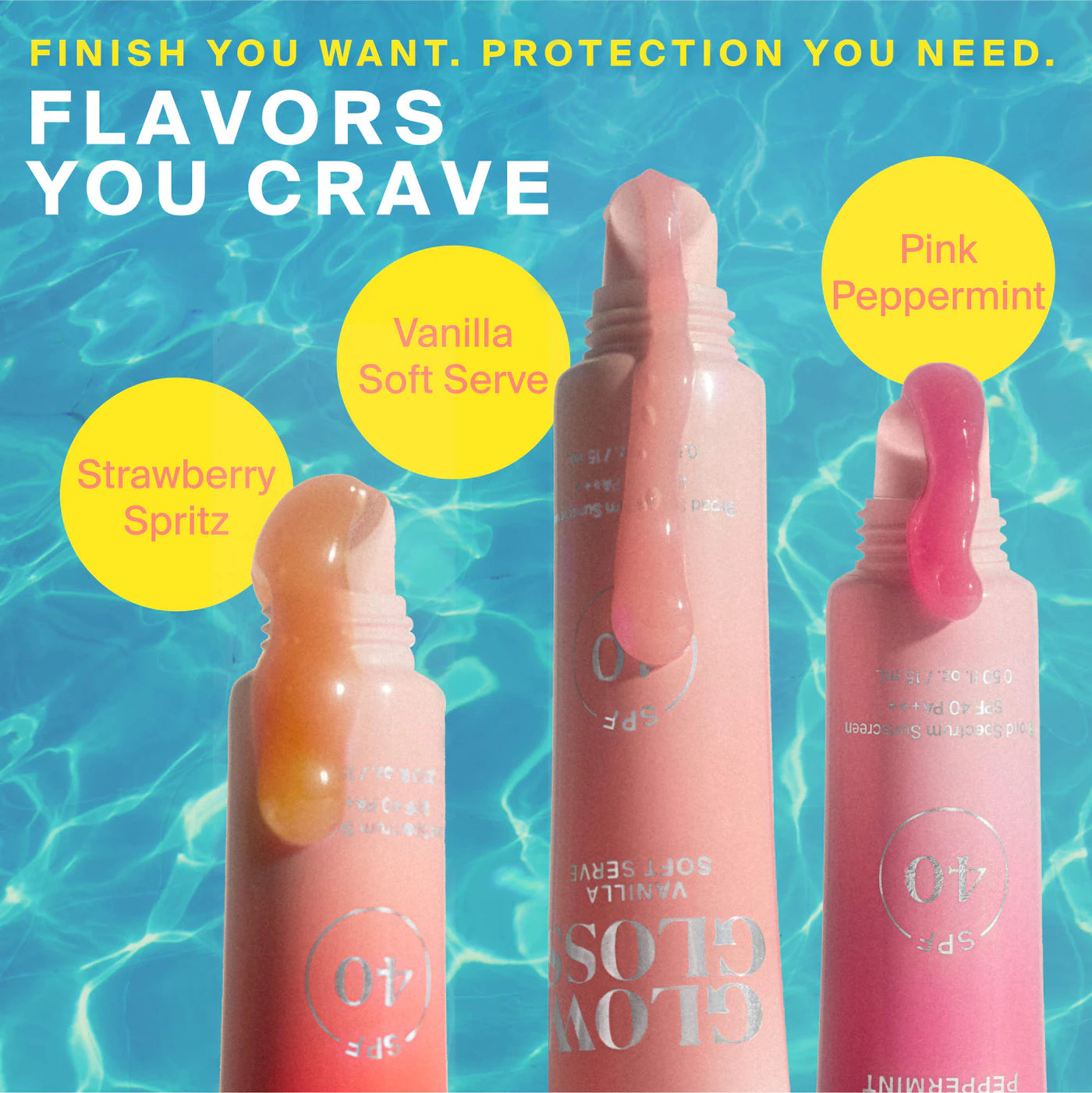 Supergoop! Glow Gloss SPF 40 Lip Balm with Peptides and Shea Butter *preorden*