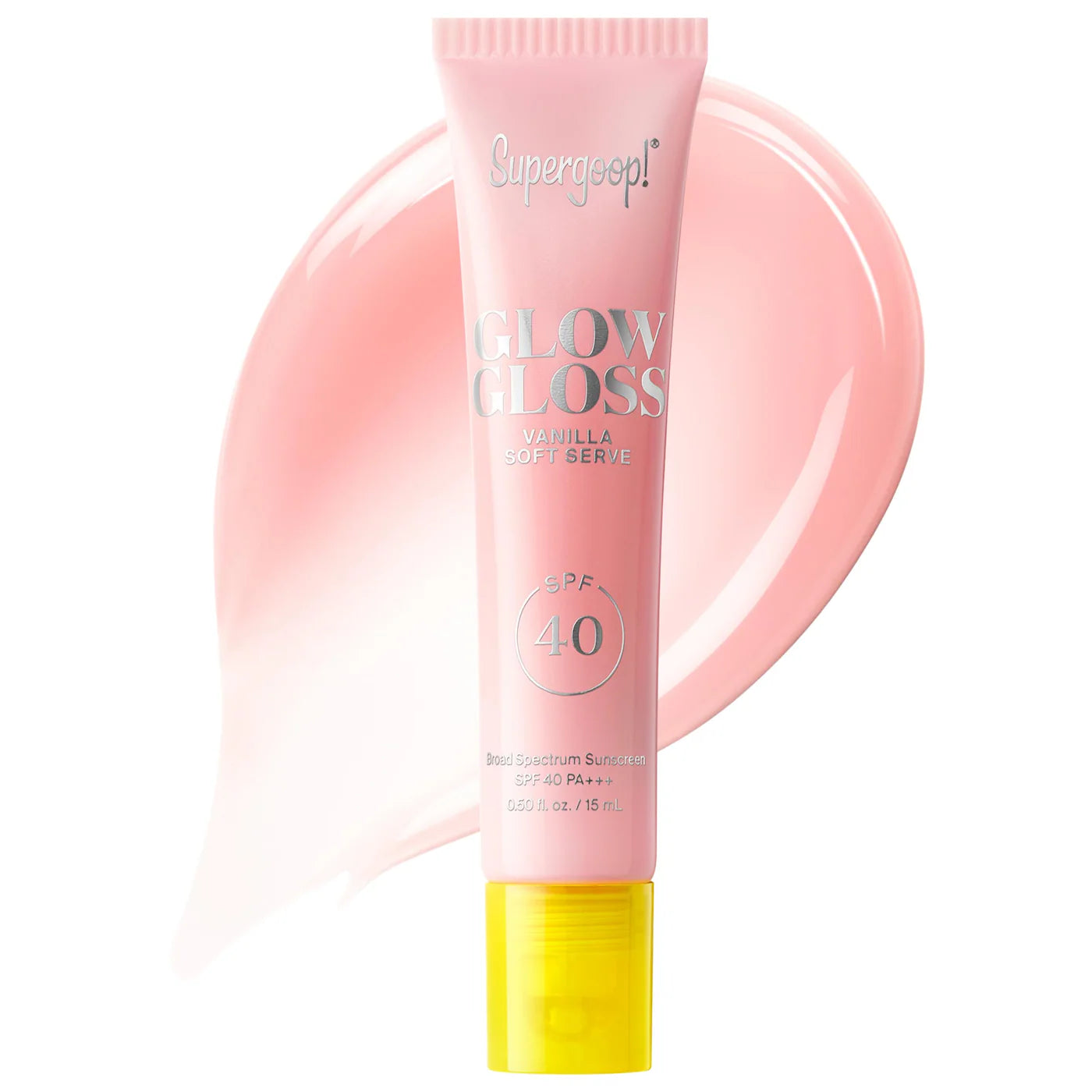 Supergoop! Glow Gloss SPF 40 Lip Balm with Peptides and Shea Butter *preorden*