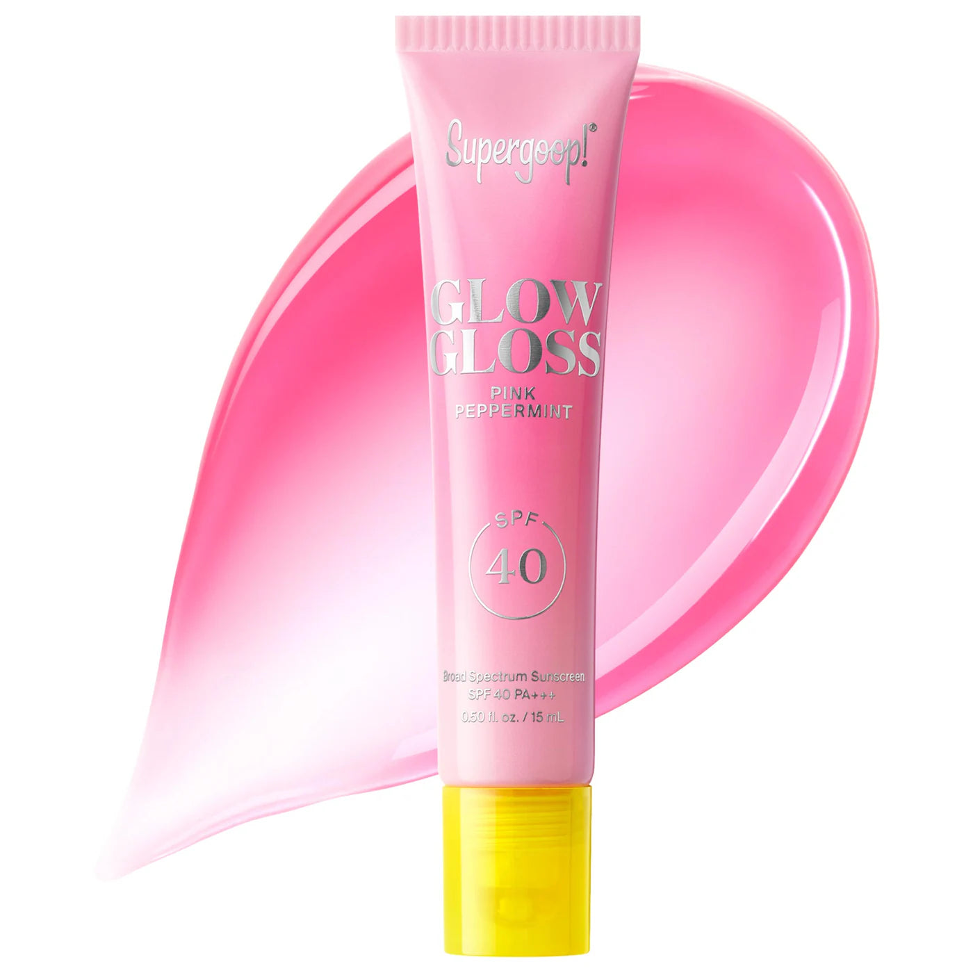 Supergoop! Glow Gloss SPF 40 Lip Balm with Peptides and Shea Butter *preorden*