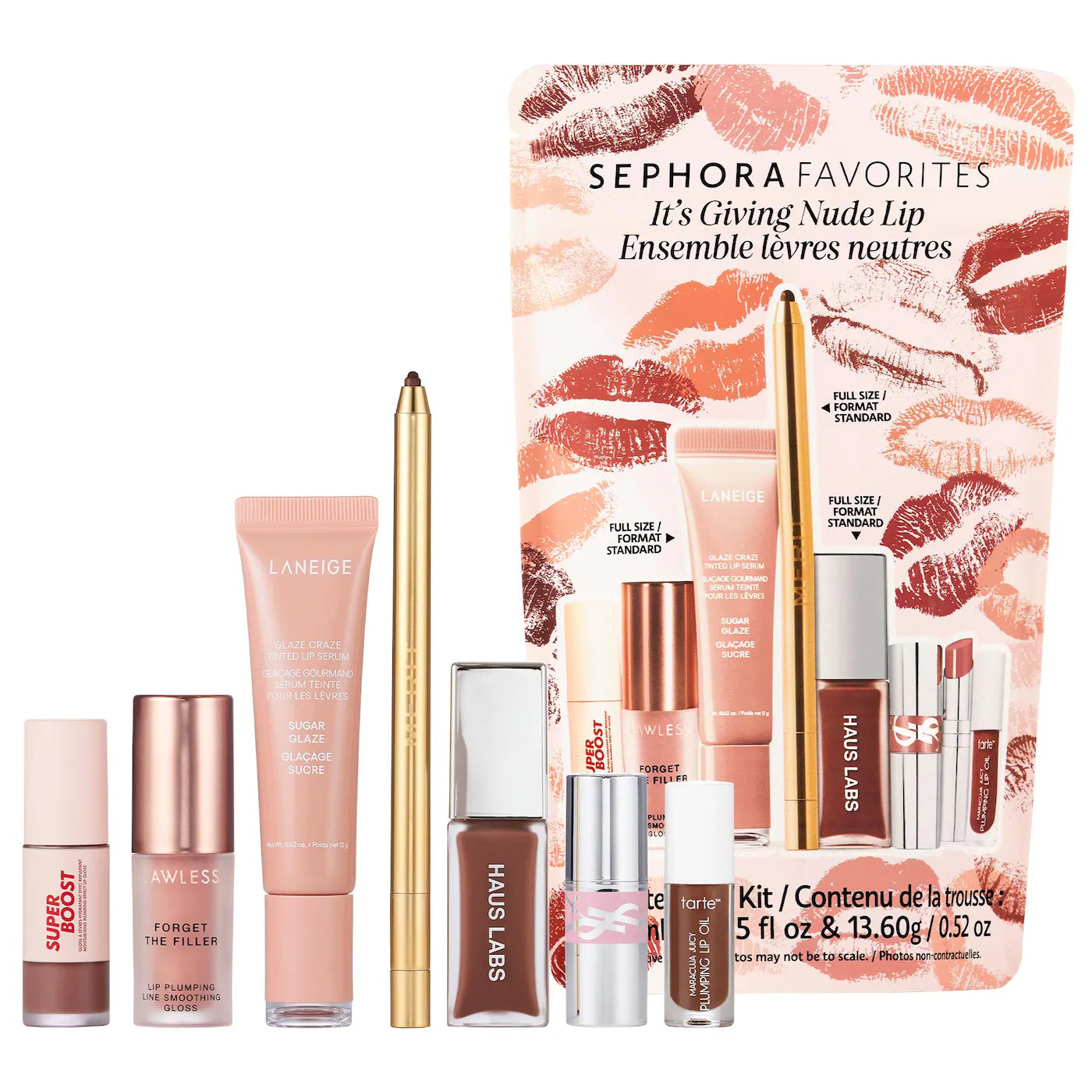 Sephora Favorites - It's Giving Nude Lip Makeup Value Set *PREORDEN*