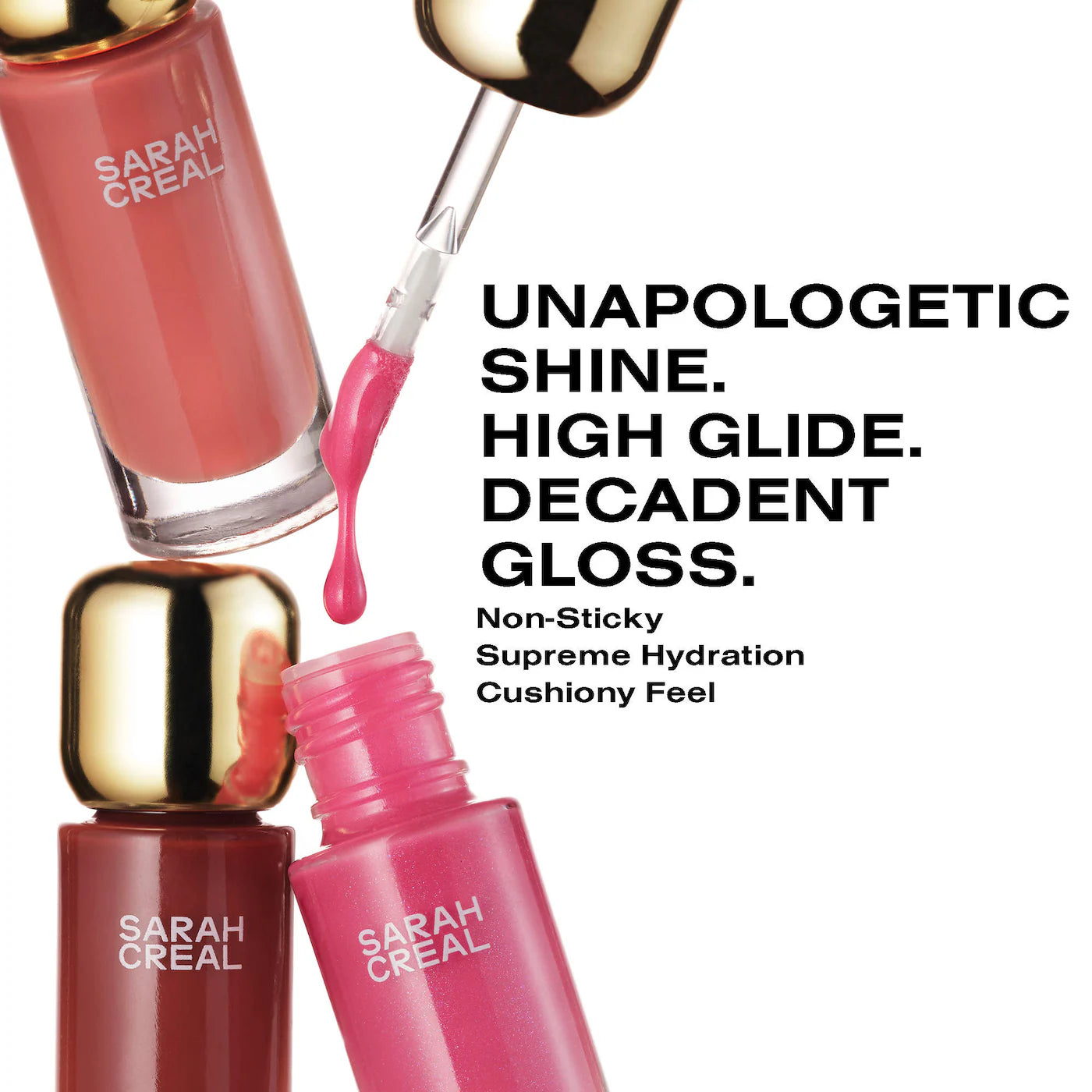 Sarah Creal - No Further Questions High Glide Peptide Lip Gloss *PREORDEN*
