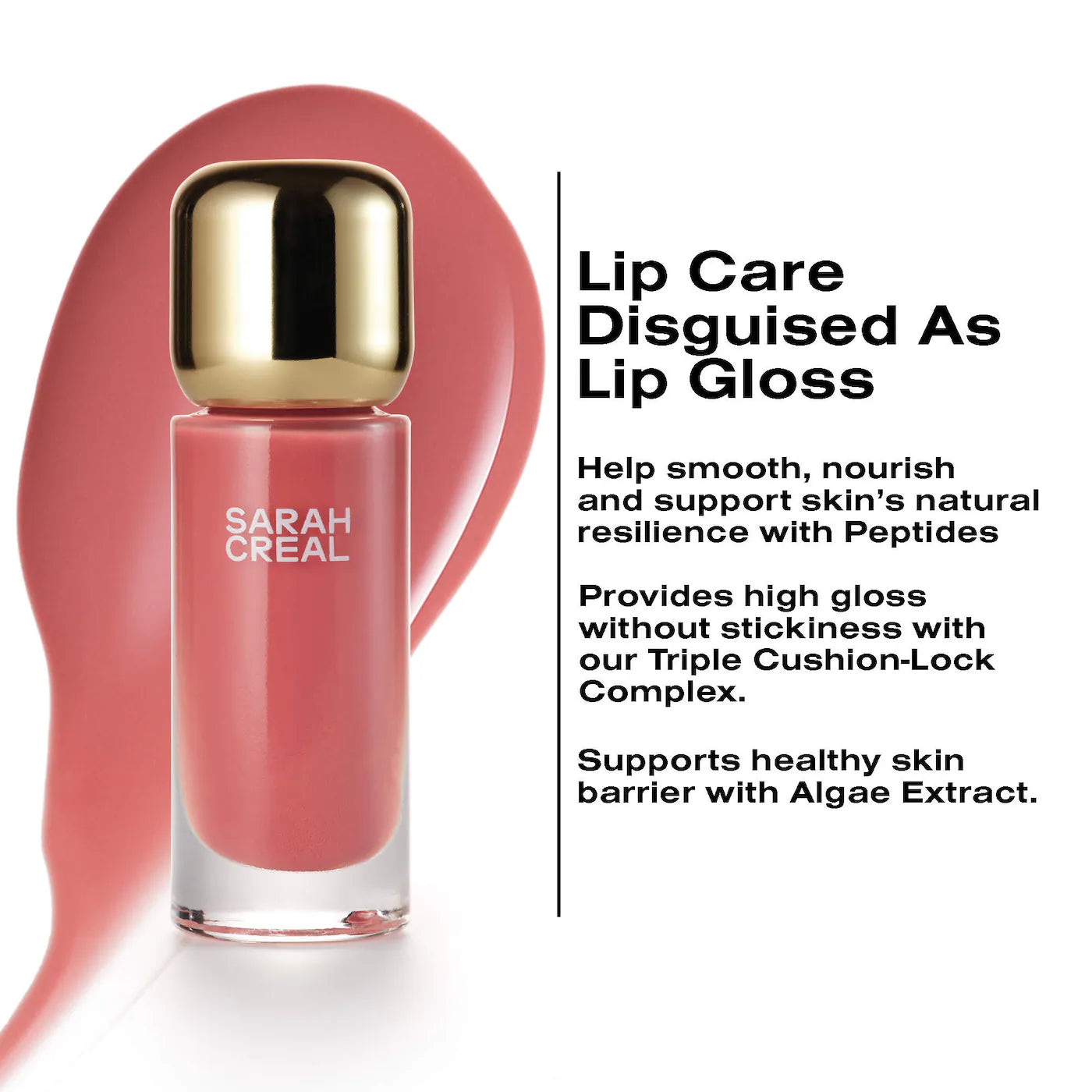 Sarah Creal - No Further Questions High Glide Peptide Lip Gloss *PREORDEN*