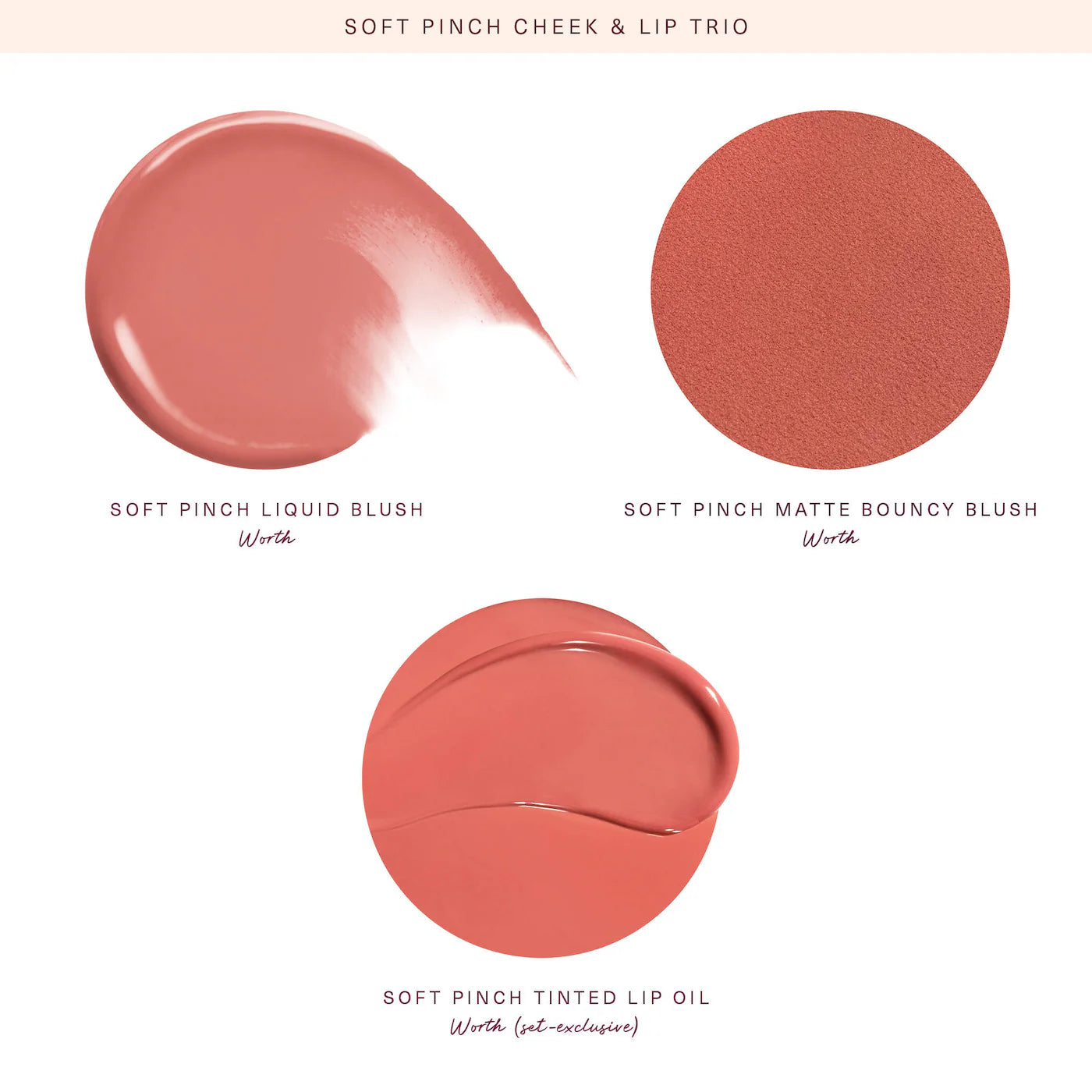 Rare Beauty - Soft Pinch Cheek & Lip Trio Makeup Gift Set *PREORDEN*