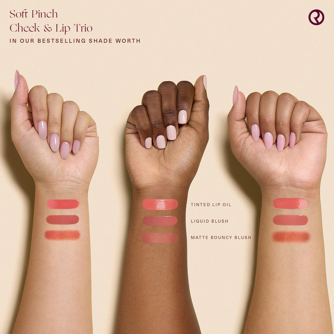 Rare Beauty - Soft Pinch Cheek & Lip Trio Makeup Gift Set *PREORDEN*