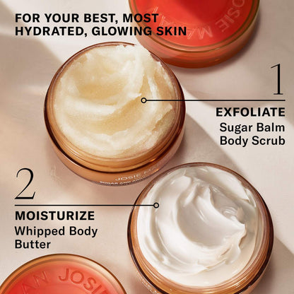 Josie Maran- Mini Golden Hour (Amber, White Musk) - Whipped Argan Oil Refillable Firming Body Butter *preorden*