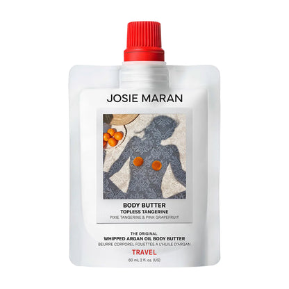 Josie Maran-Mini Topless Tangerine - Whipped Argan Oil Refillable Firming Body Butter *preorden*