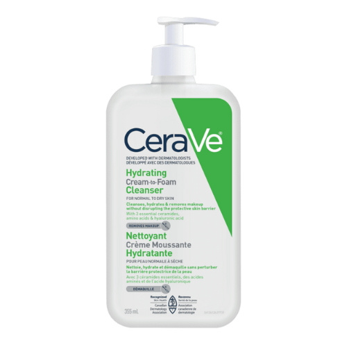CeraVe Hydrating Cream-to-Foaming Cleanser *PREORDEN*