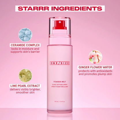 ONE/SIZE by Patrick Starrr  Powder Melt Glass Setting Spray *PREORDEN*