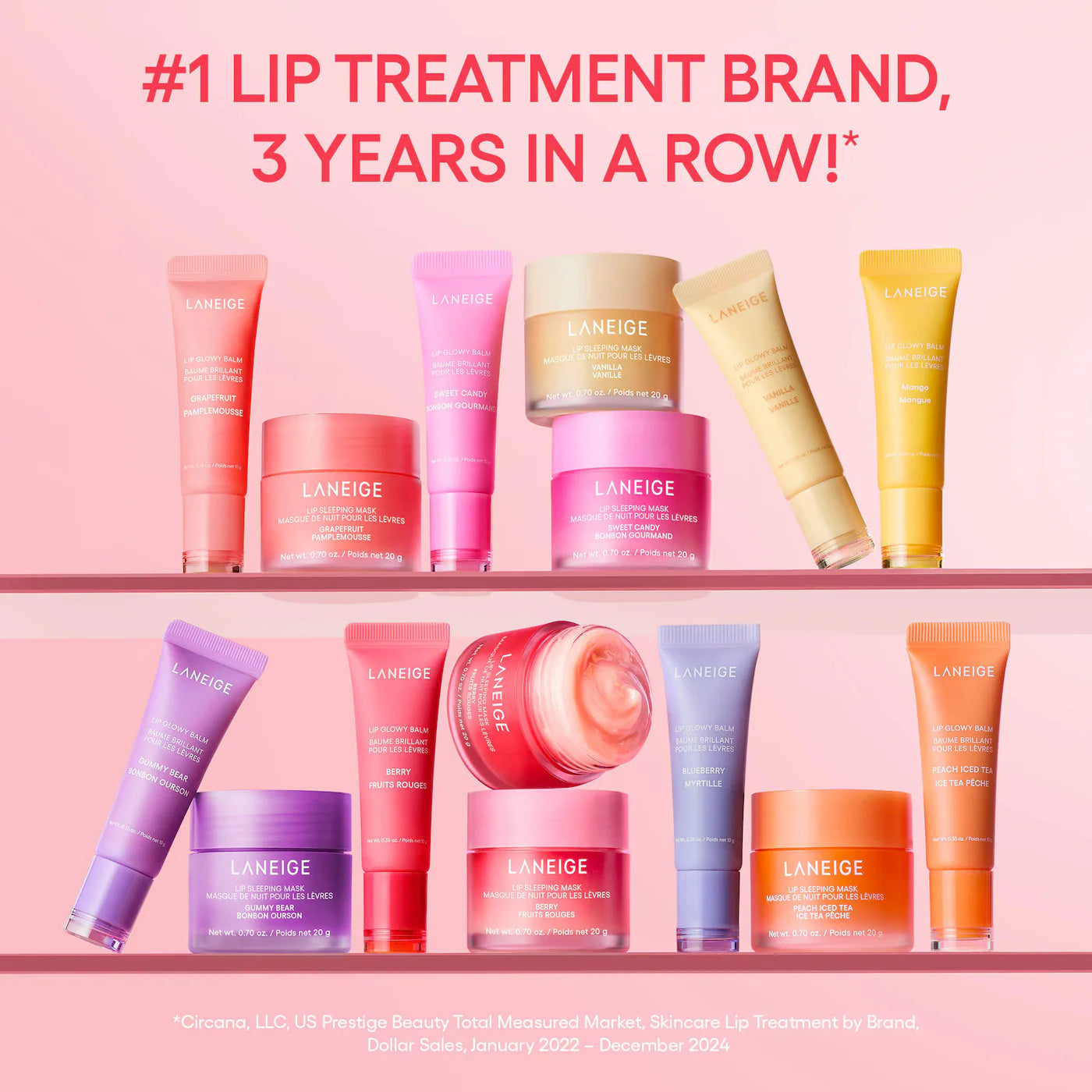LANEIGE Lip Glowy Lightweight Hydration Balm with Shea Butter EDICIÓN LIMITADA *PRE-ORDEN*
