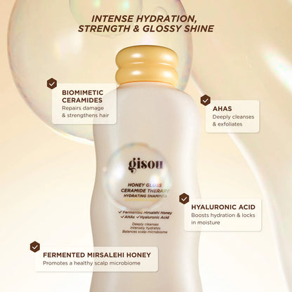 Gisou - Honey Gloss Ceramide Therapy Hydrating Shampoo *PREORDEN*