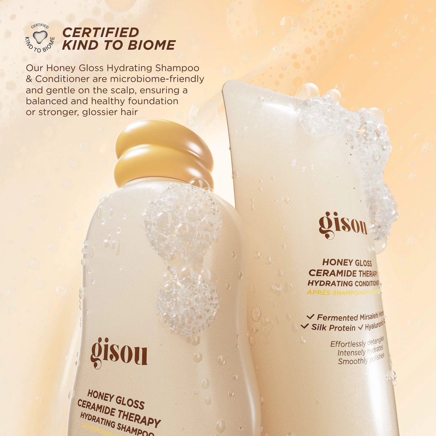 Gisou - Honey Gloss Ceramide Therapy Hydrating Shampoo *PREORDEN*