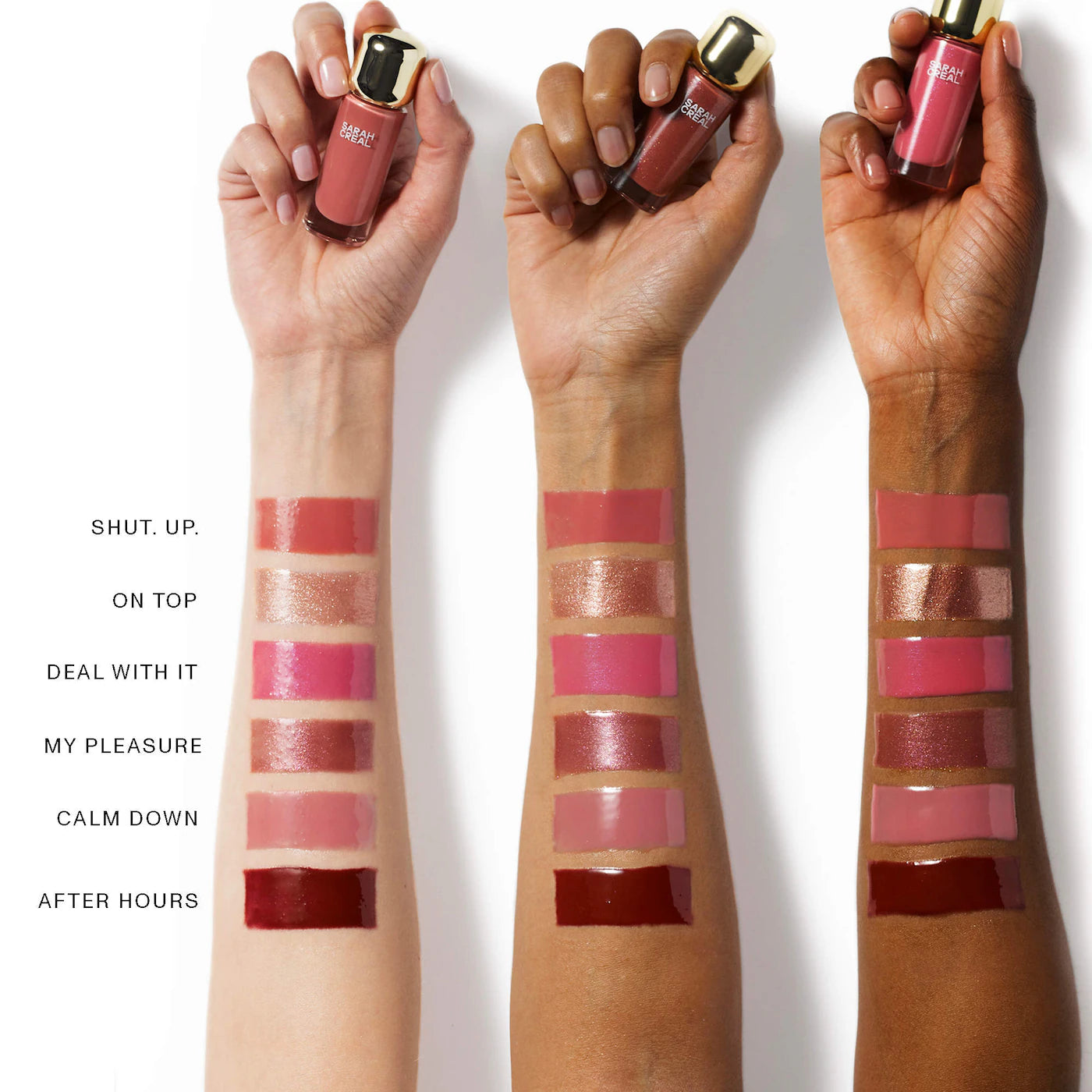 Sarah Creal - No Further Questions High Glide Peptide Lip Gloss *PREORDEN*