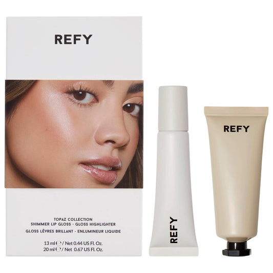 REFY - Topaz Collection: Shimmer Lip Gloss & Liquid Highlighter Set *PREORDEN*