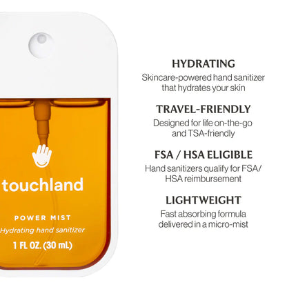 Touchland - Limited Edition Power Mist Hydrating Hand Sanitizer Seasonal Trio Set *PREORDEN*