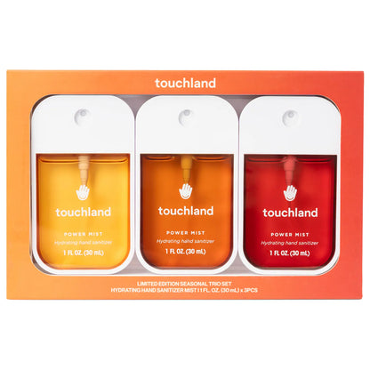 Touchland - Limited Edition Power Mist Hydrating Hand Sanitizer Seasonal Trio Set *PREORDEN*